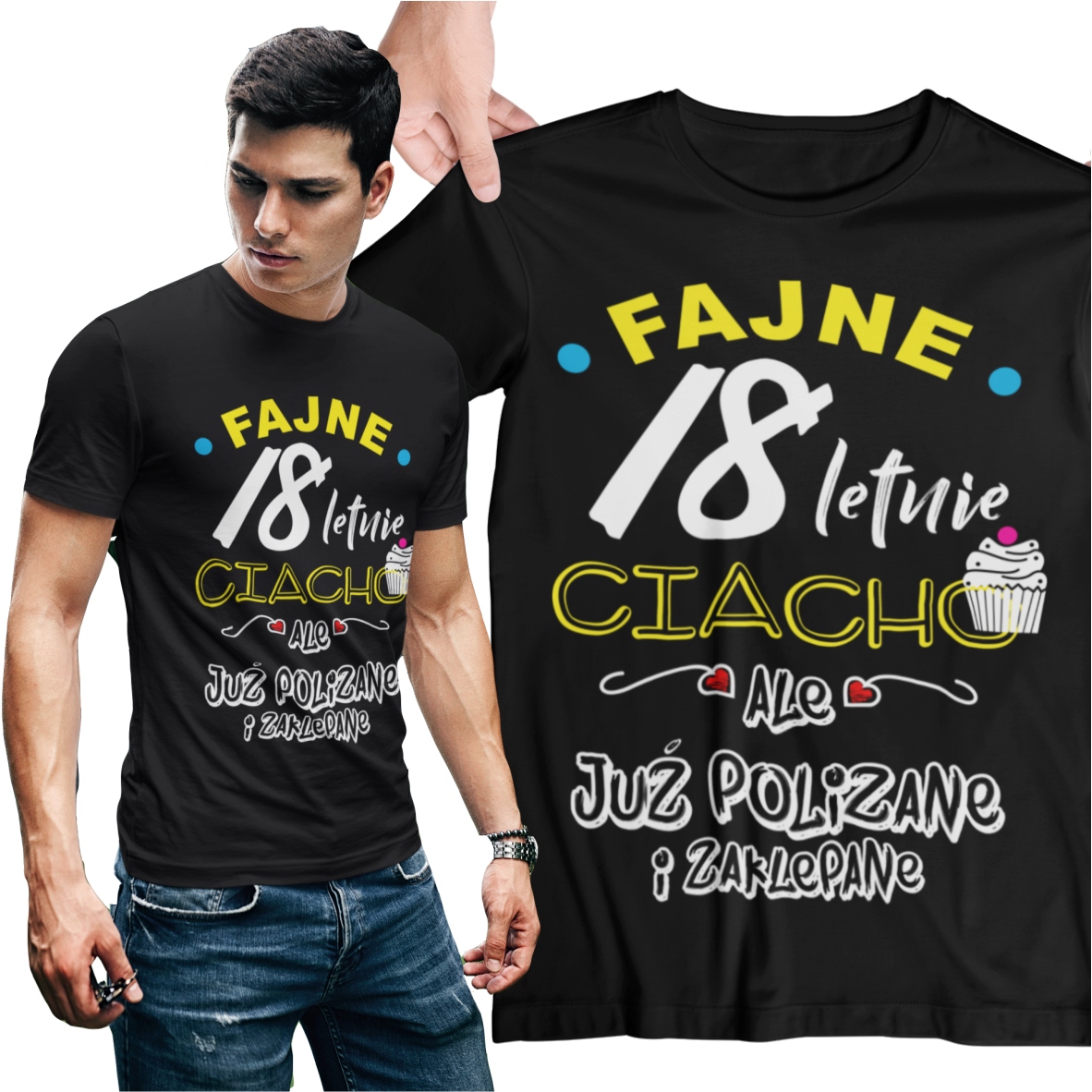 

Koszulka Prezent na 18 20 30 urodziny z nadrukiem