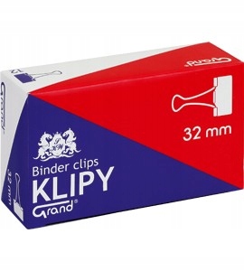 

Klipy biurowe Grand 32mm 110-1094 12 sztuk