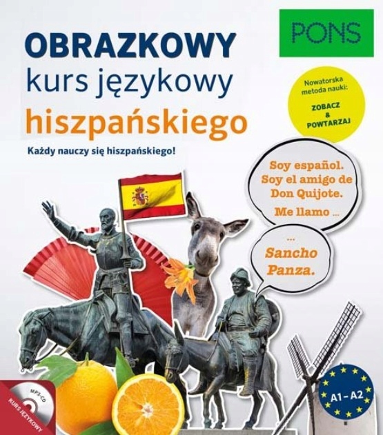 Obrazkowy kurs języka hiszpańskiego z CD