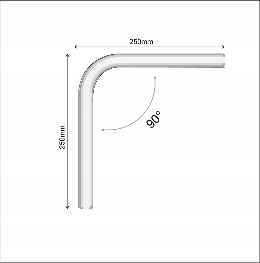 Łuk 90' do szyn karniszowych Creativa + akcesoria Marka Creativa by Cezar