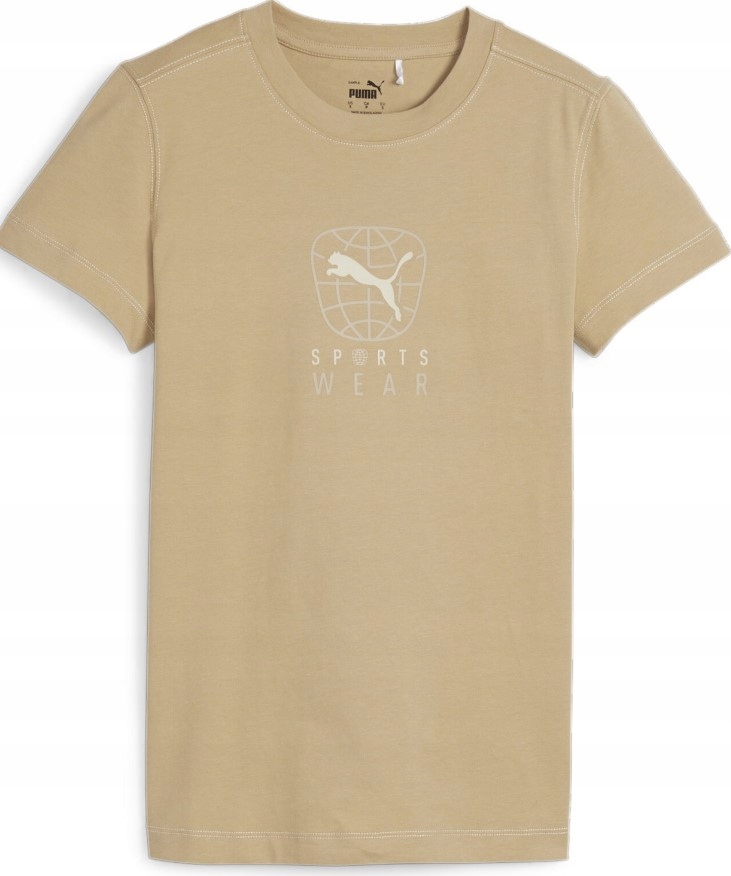 Dámské letní tričko Puma 679006 83 tričko z bavlny béžové L