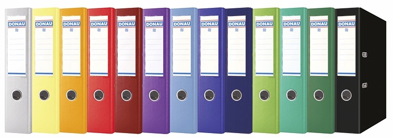 Segregator Premium-S A4/75mm pomarańczowy Format A4