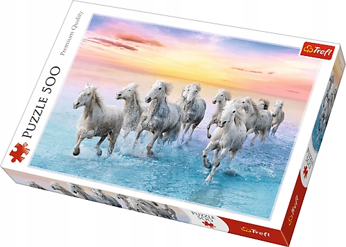 

Puzzle 500 Białe konie w galopie 37289