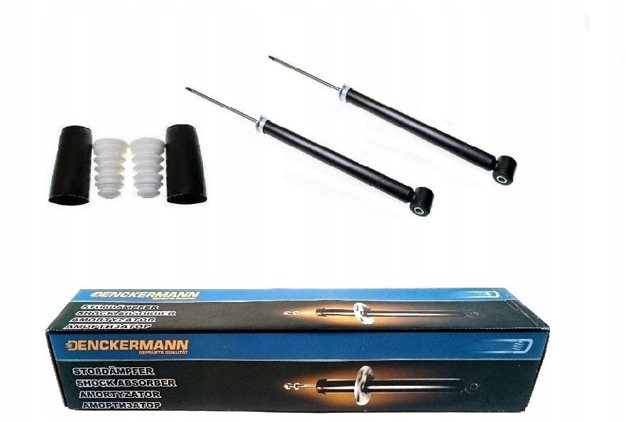 2 Tlumiče Krytu Ford Fusion 01-04 Zadní Sada