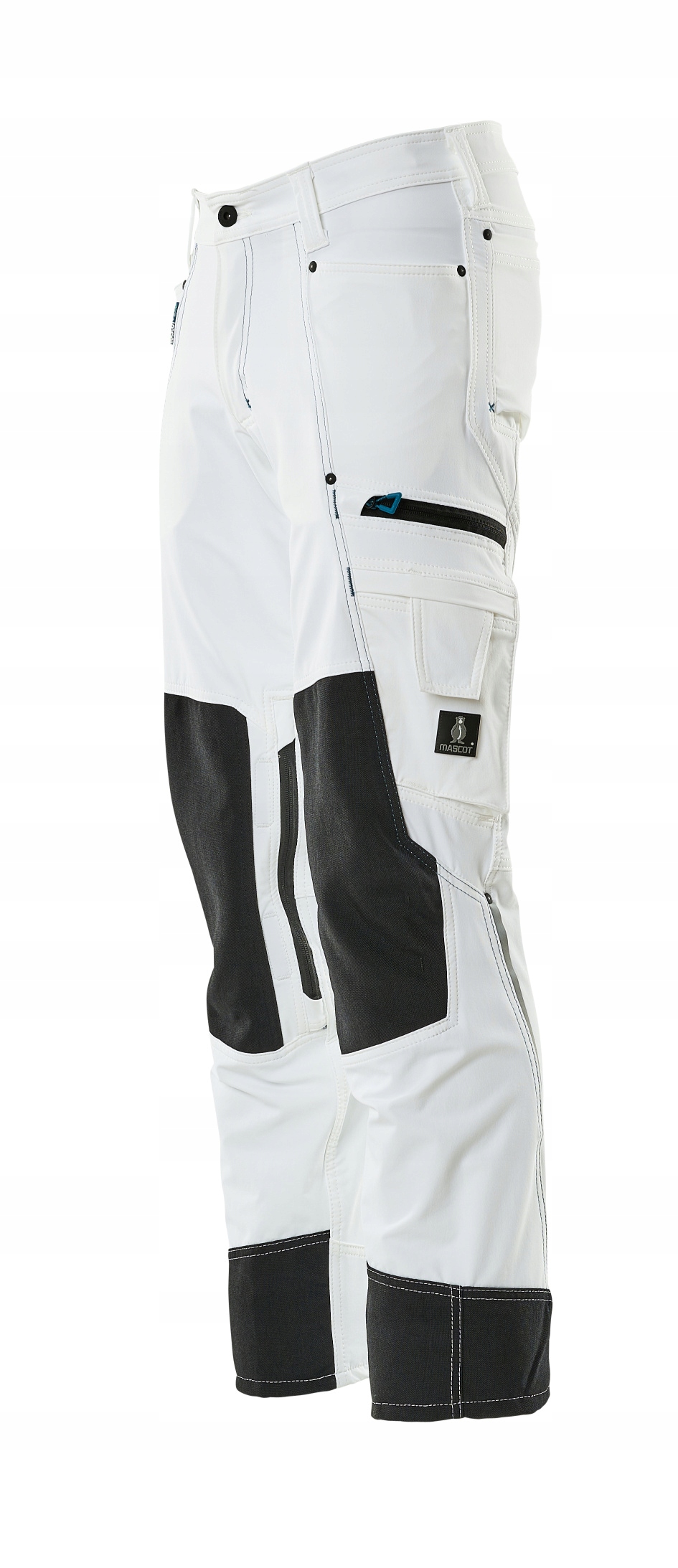 Spodnie Advanced Białe 76C50