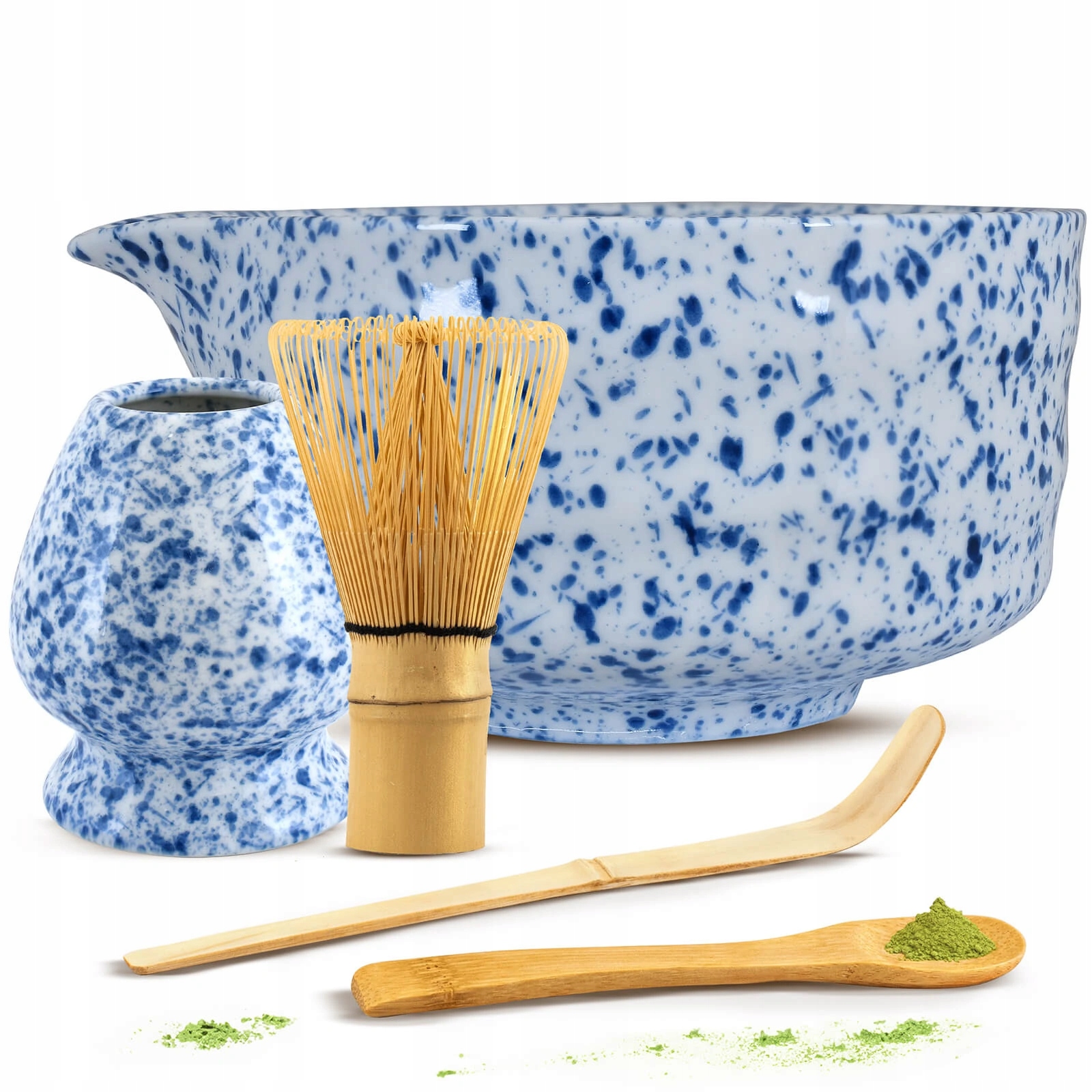 Sada příslušenství Mizore pro přípravu čaje Matchy Chasen Matchawan