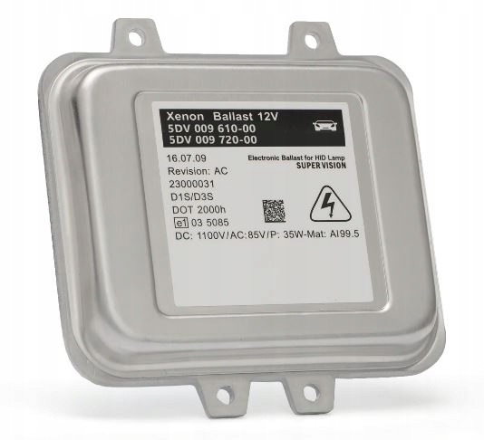 Opel INSIGNIA ASTRA przetwornica Bi-Xenon Ksenon Numer katalogowy części 5DV009720-00, 13278005, 5DV00972000, 5DV009720001