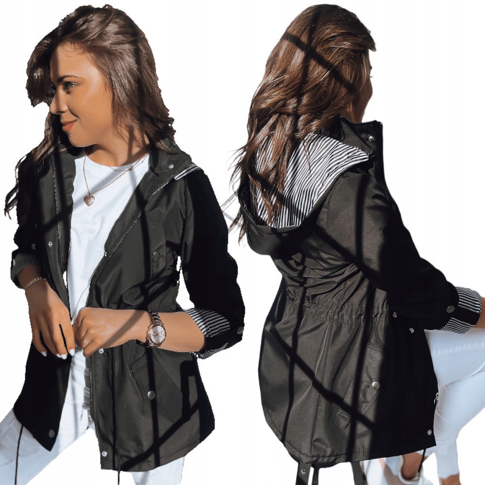 Kurtka Damska Parka Z Kapturem roz. 42