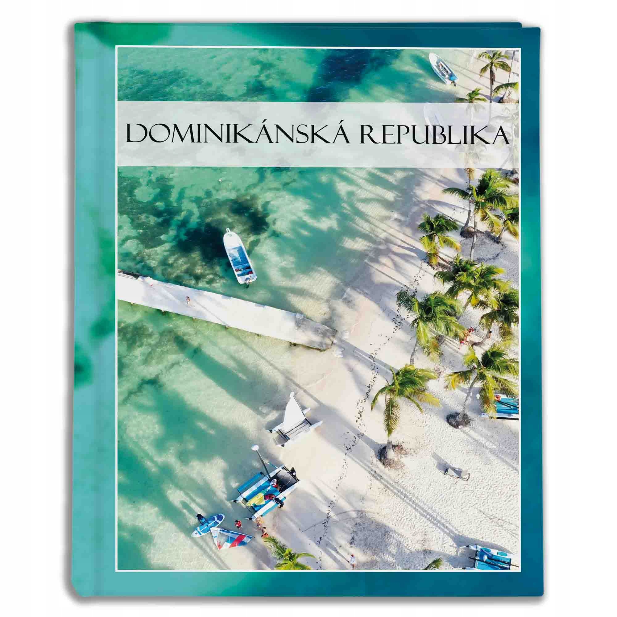 Tradiční album na fotografie s 60 černými listy 19,5x26 Dominikánská republika 605(cz)