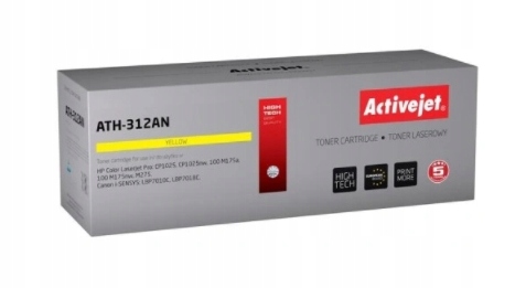 ActiveJet, Toner pro Hp ATH-312AN (náhradní toner 126A CE312A) žlutý (žlutý)