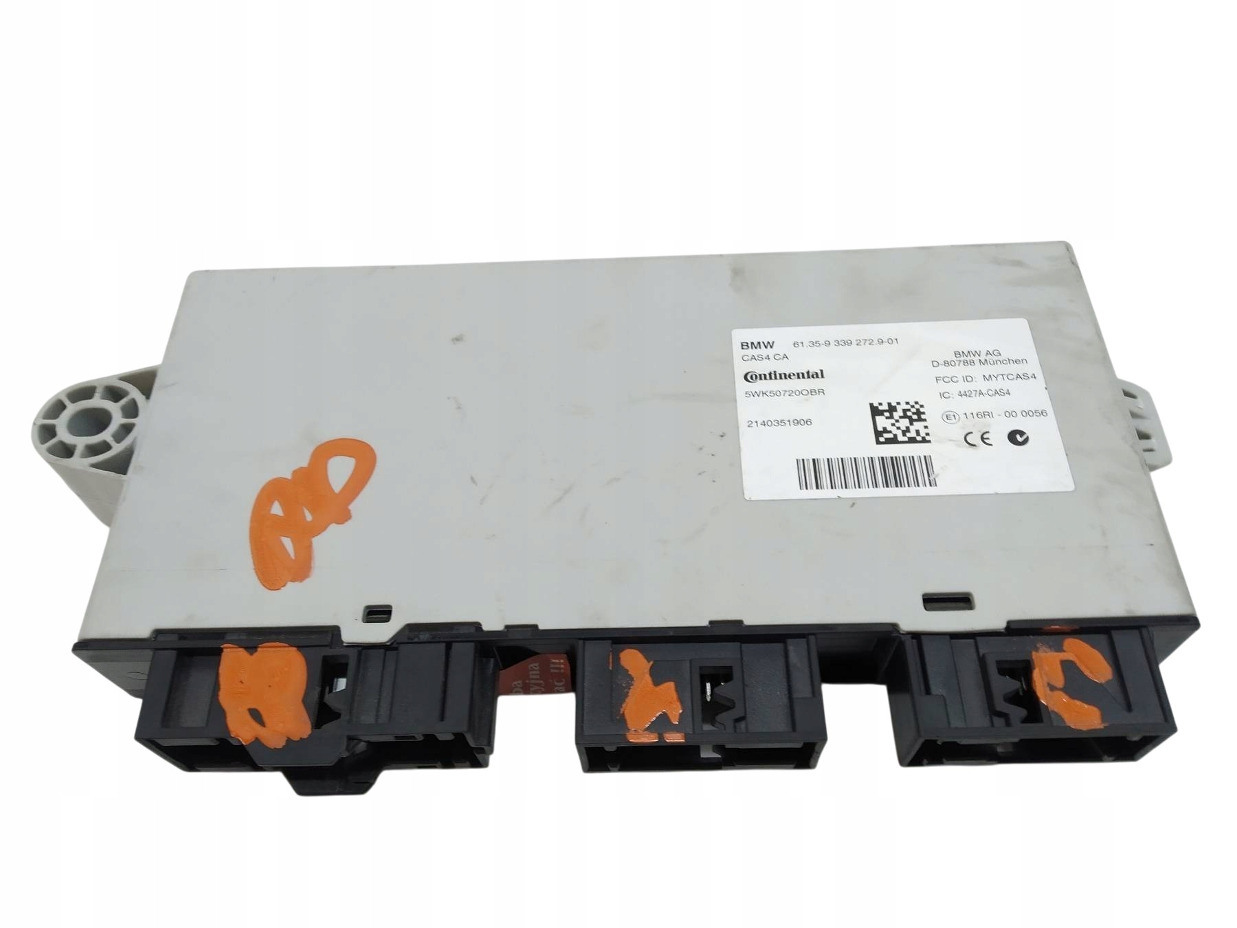 modulo CAS 9339272 Bmw Seria 6 III (2012-2018) F06 Gran Coupe