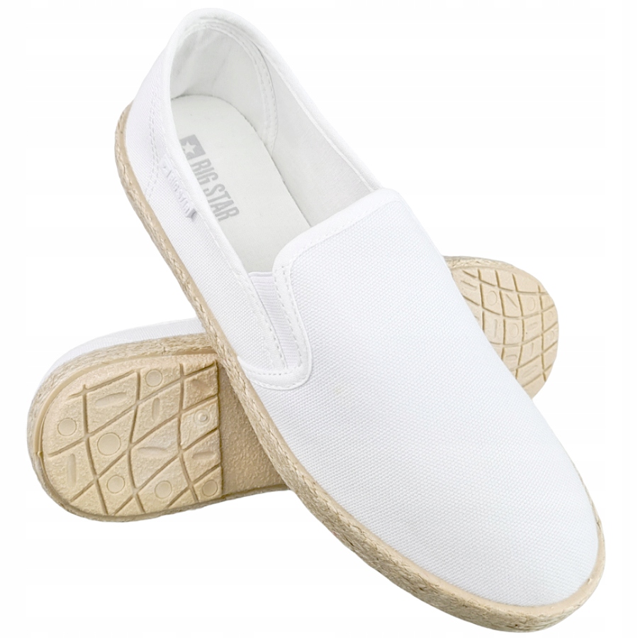 

Espadryle damskie Big Star białe buty DD274015 39