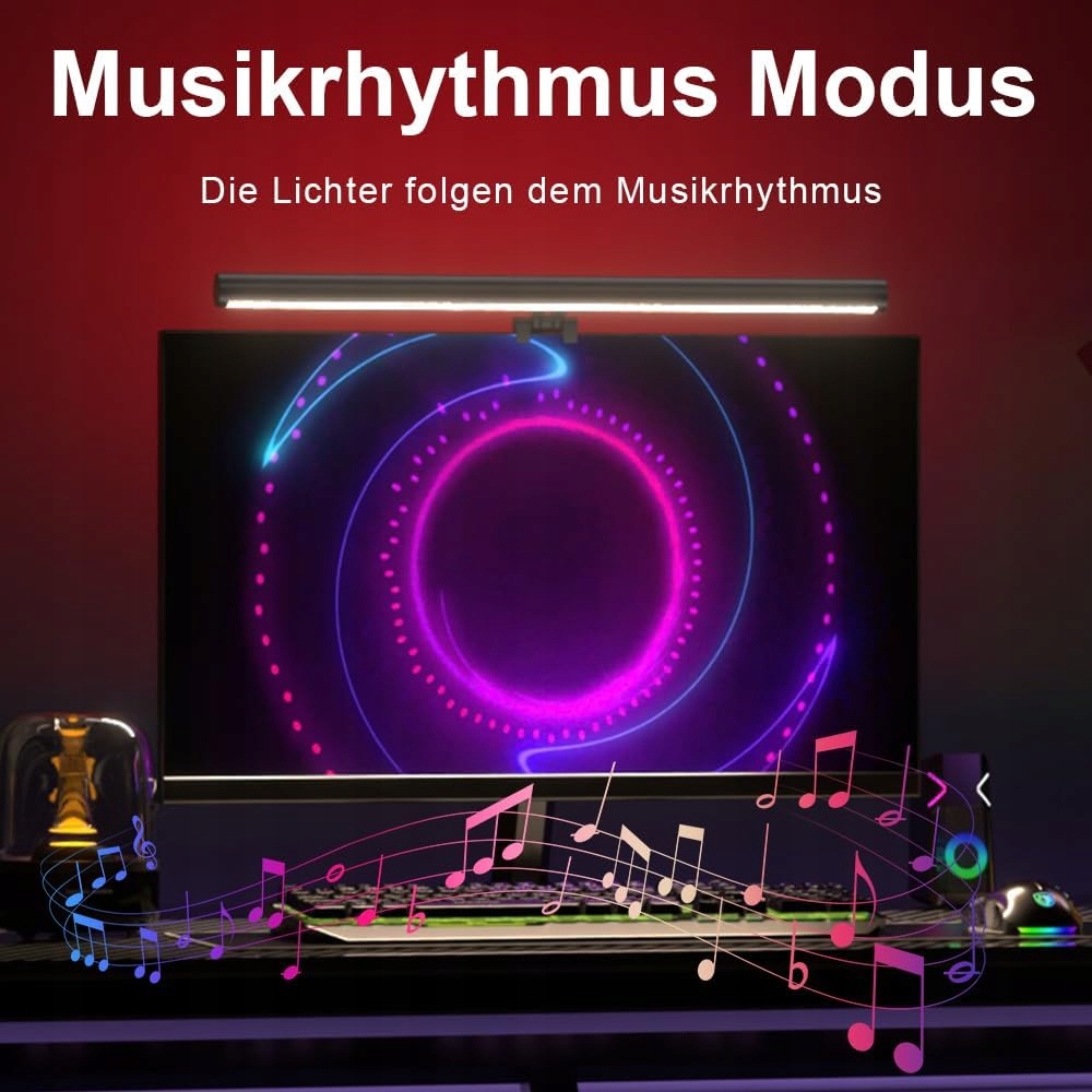 Led lišta pro monitor Rgb Usb synchronizace obrazovky stmívání