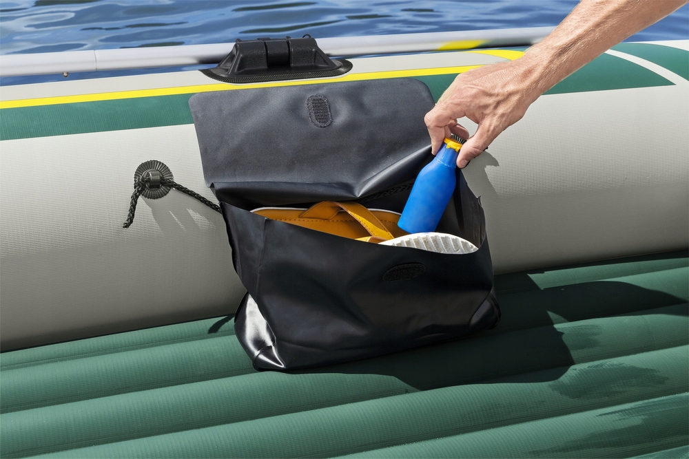 PONTON DMUCHANY 3 OSOBOWY ELITE BESTWAY 65160 POMPKA + WIOSŁA + TORBA 2024 Podłoga pełna