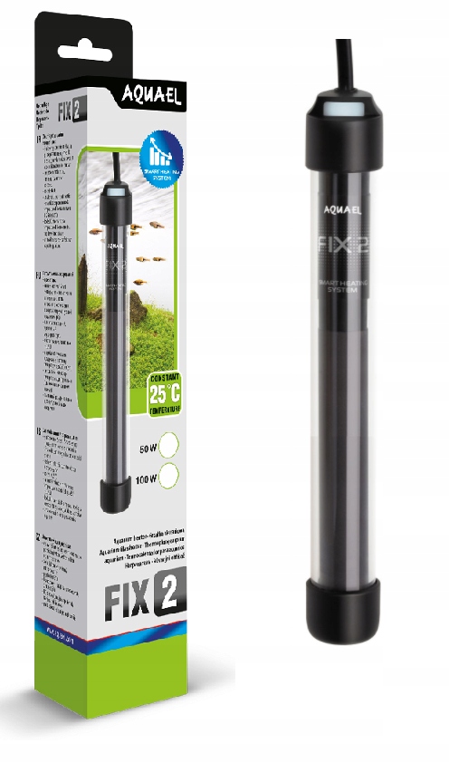 

Aquael Fix 2 50W Grzałka Do Akwarium 10-50l