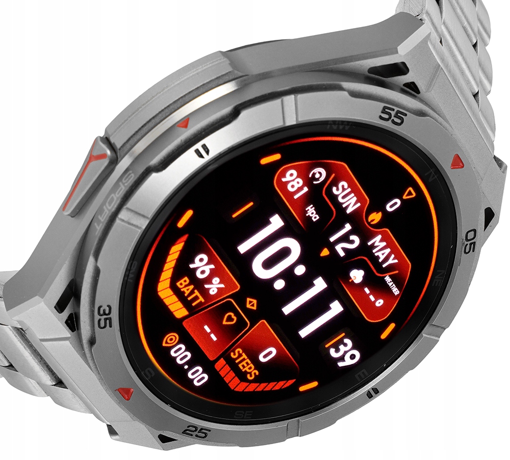 Rubicon Chytré Hodinky RNCF41-STŘÍBRNÝ-STŘÍBRNÝ Náramek