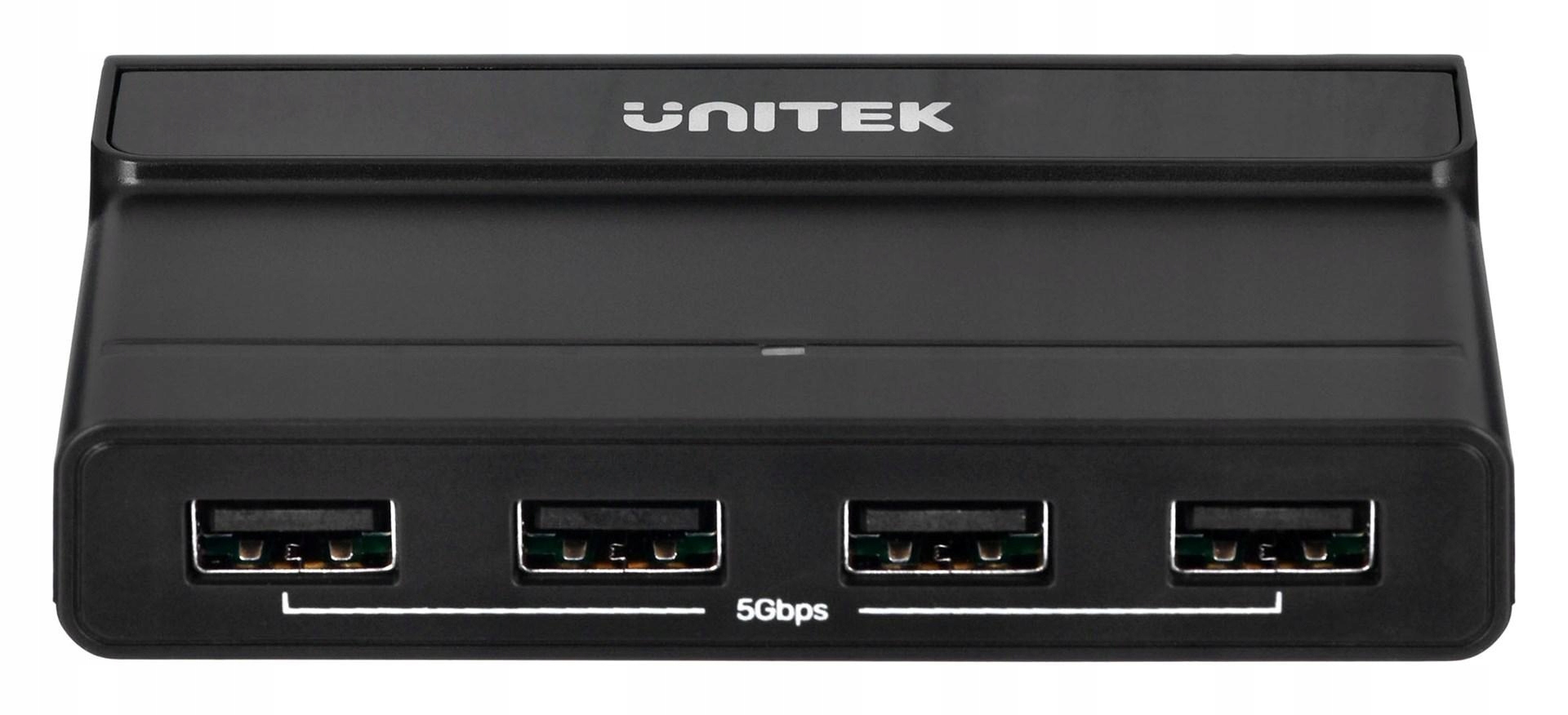 Unitek Przełącznik Kvm 4X Usb-a 5GBPS, Aktywny
