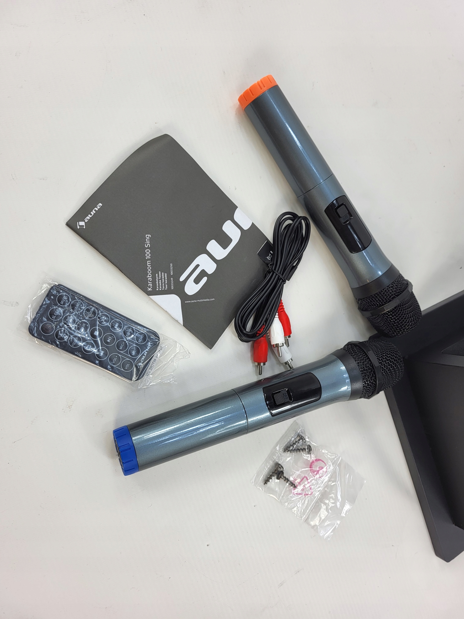 Zestaw do karaoke Auna Karaboom 100 Sing 120 W czarny Marka Auna