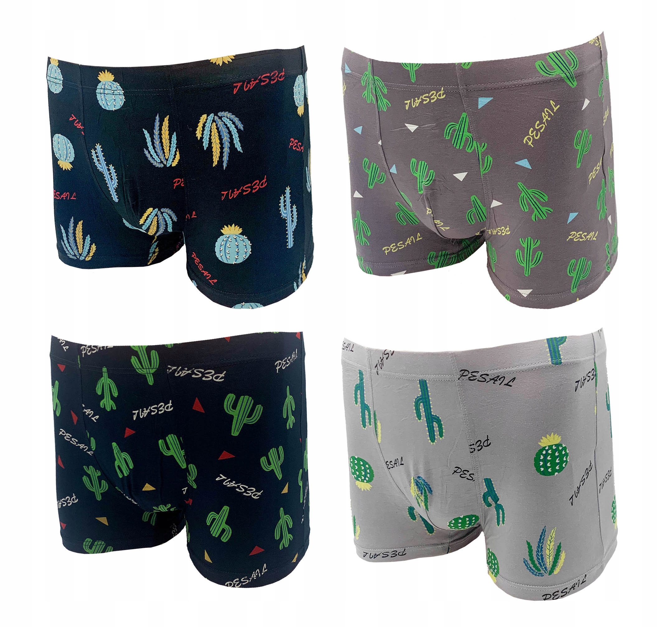 

4x Bokserki Męskie Bambusowe Pesail Roz L