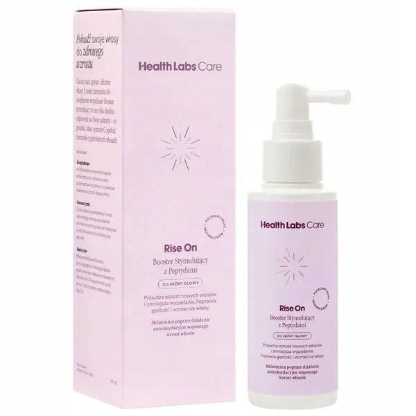 Health Labs Rise On, stimulační booster s peptidy, 100 ml