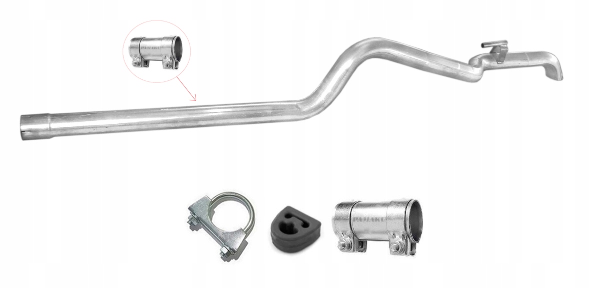 13.261 - MERCEDES SPRINTER 2.9 TD 310 312 LWB ВЫПУСКНАЯ ТРУБА