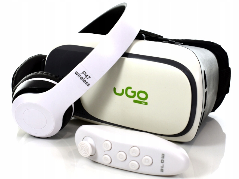 Brýle Vr pro chytrý telefon Sluchátka Gamepad