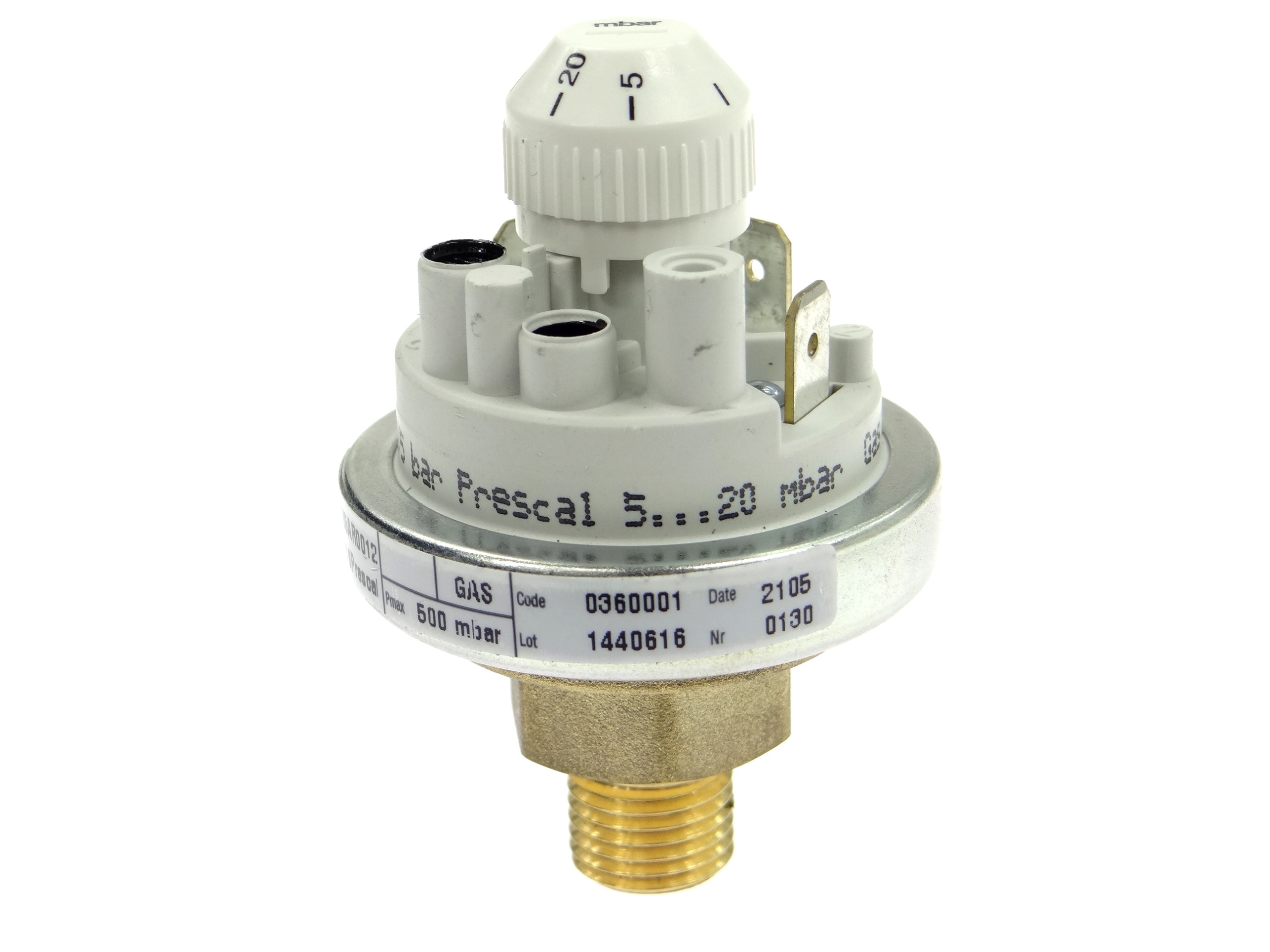 Snímač tlaku plynu 5-20 mbar DN8 1/4" Sit 360001(24042-0005 901.61)