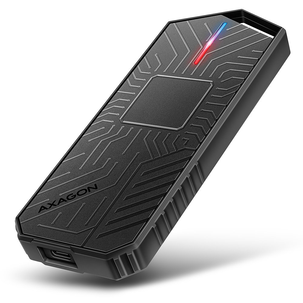 Axagon EEM2-GAM, Usb-c 10Gbps NVMe & Sata Ssd Game M.2 box, bez…