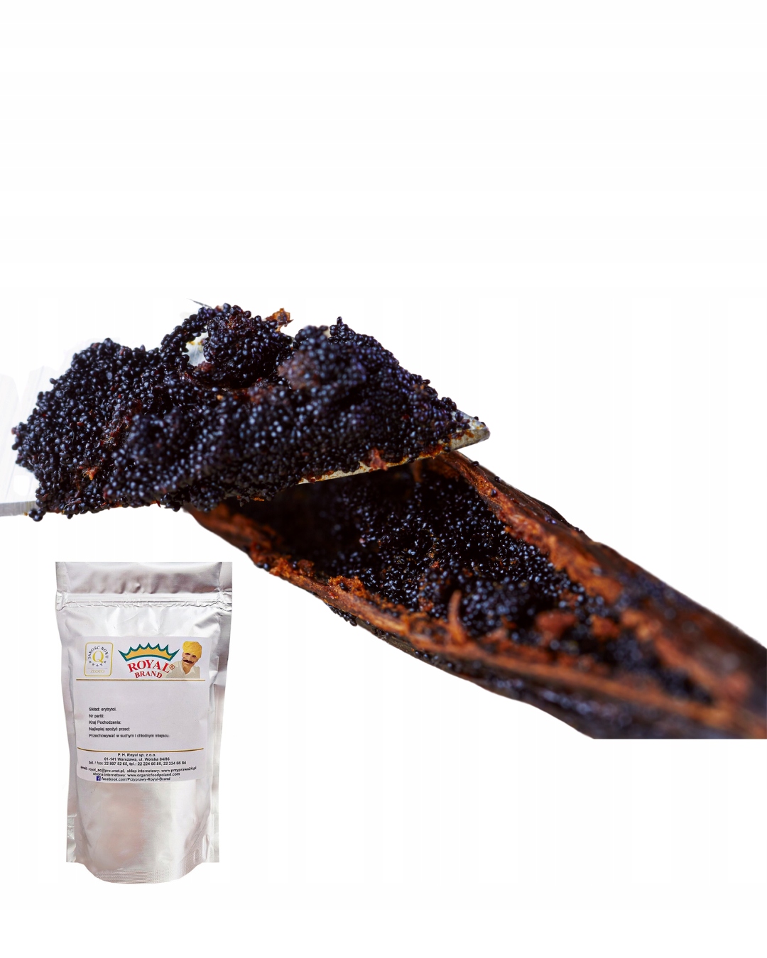 Levně Vanilkové Perly vanilková semínka Bourbon supreme vanilkový kaviár 100 g