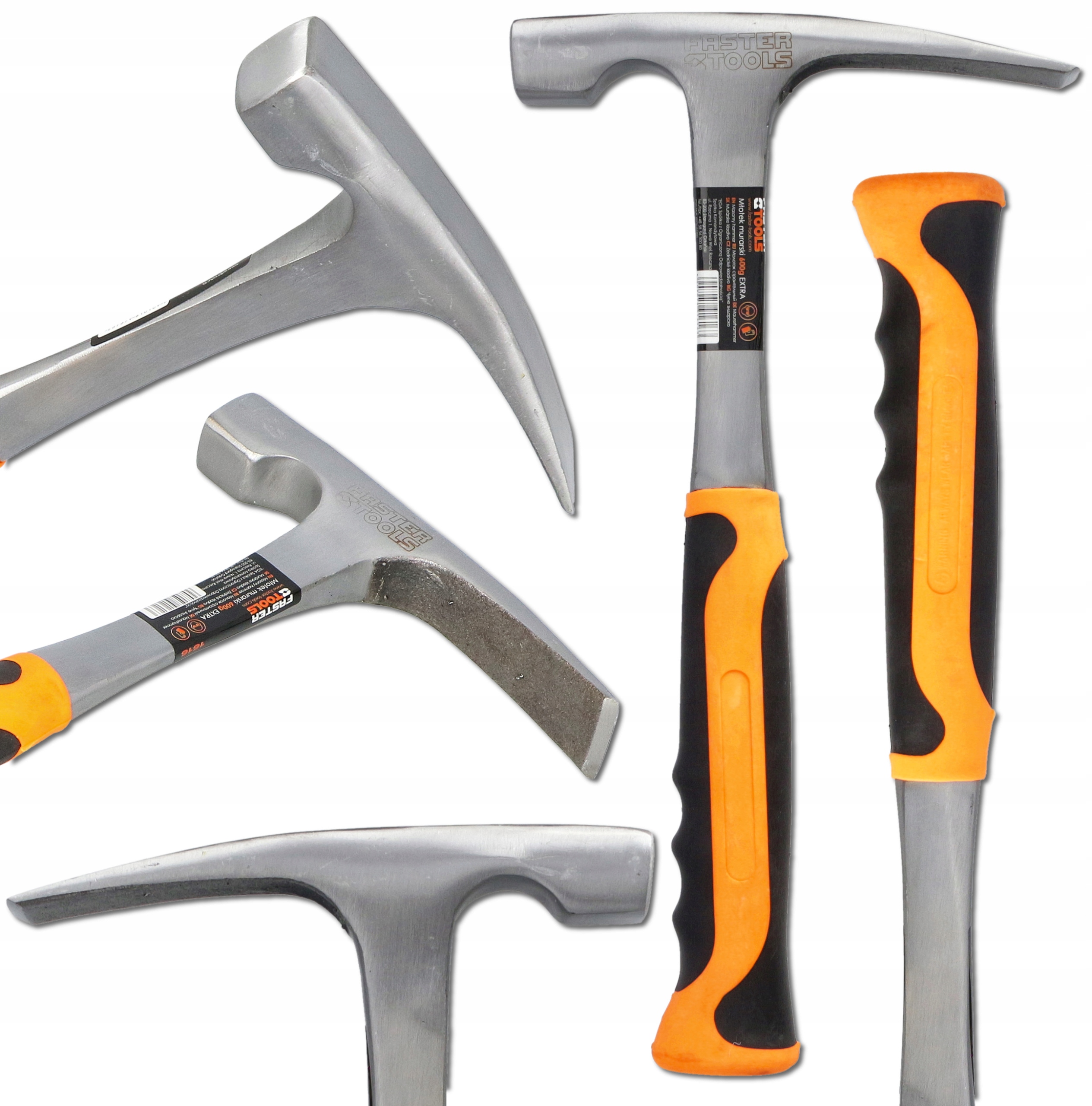 

Młotek Murarski Reński Faster Tools 600g