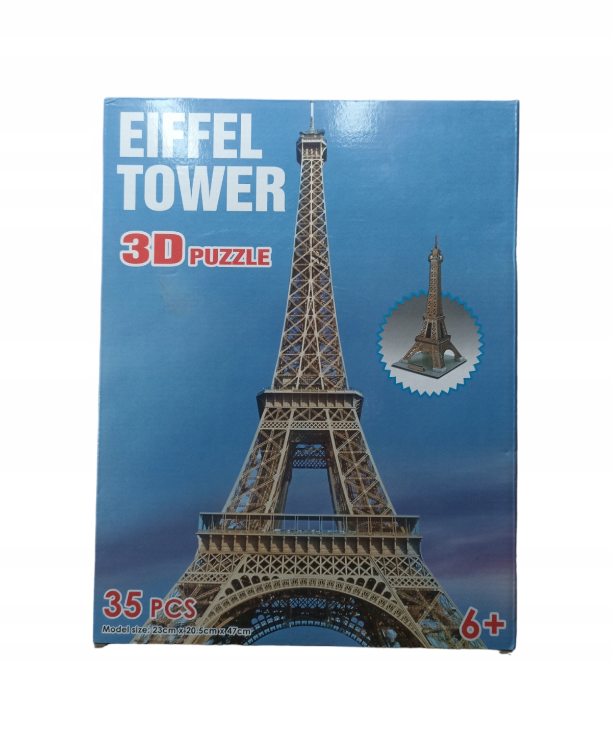 EIFFEL TOWER 3D puzzle 35 dielikov