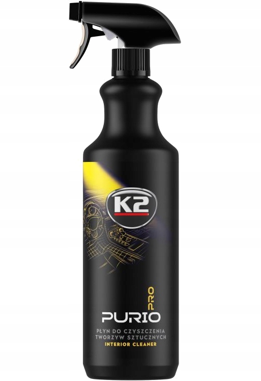 K2 Purio Pro 1L Płyn Do Czyszczenia Plastików Tworzyw Auta Interior Cleaner
