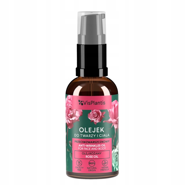 Vis Plantis Olejek różany wzbogacony olejkiem makadamia 30ml