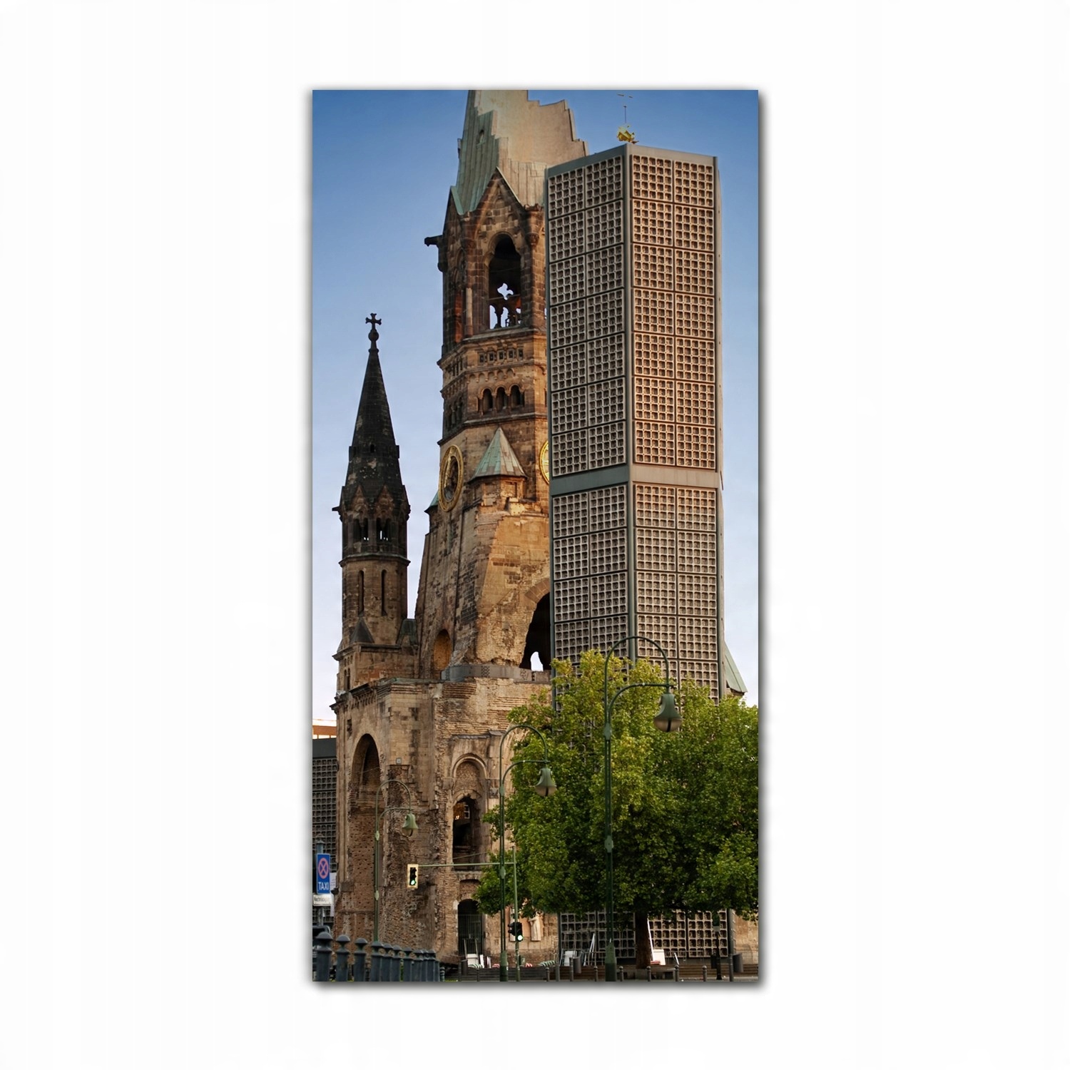

Foto-obraz na szkle do kuchni 60x120 Brama Berlin