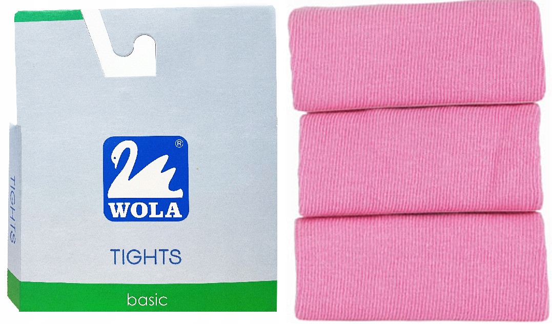 

Wola rajstopki gładkie Bawełniane róż 92-98
