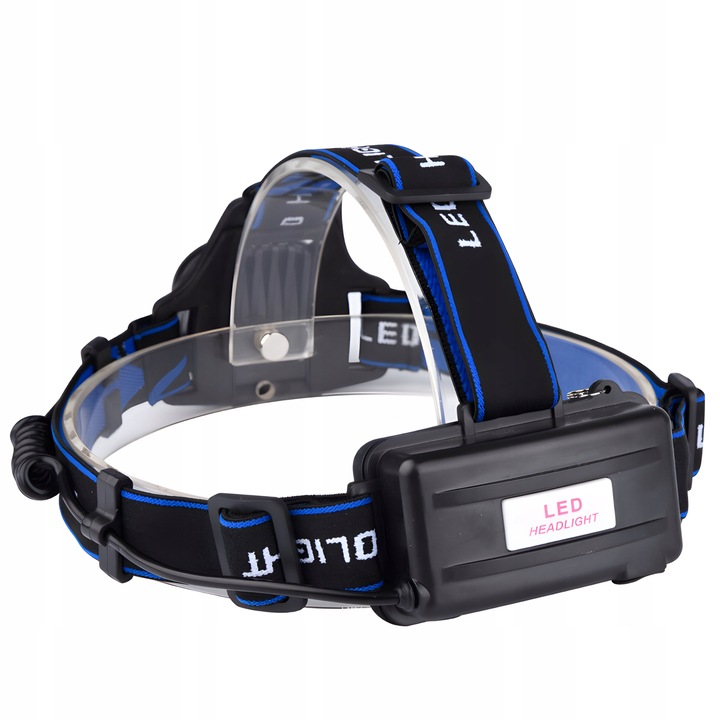 LATARKA CZOŁOWA CZOŁÓWKA LED MOCNA COB LAMPKA NA GŁOWĘ CZOŁO CREE ZOOM XXL Liczba trybów 3