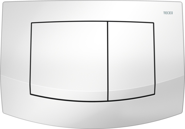 Tece Antibakteriální Tlačítko Teceambia Dvojité, Bílé