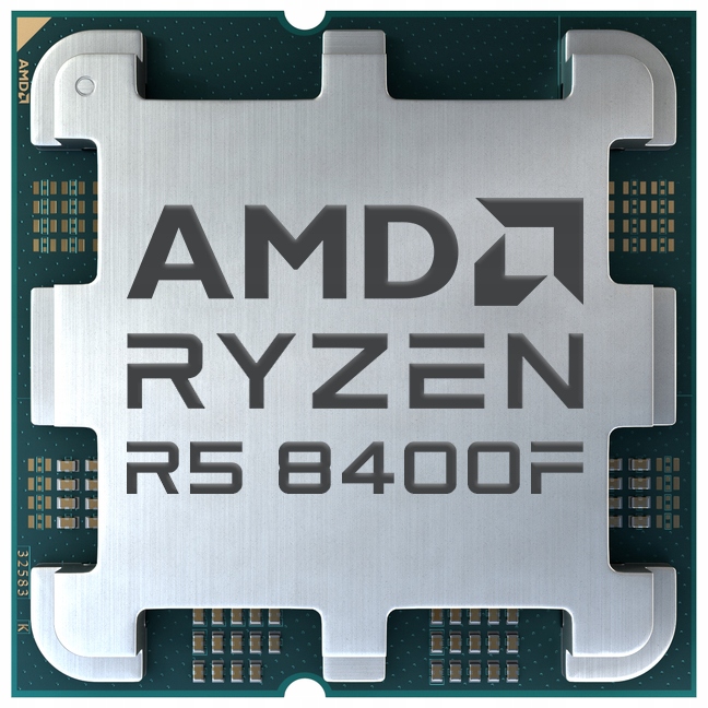 Herní procesor Amd Ryzen 5 8400F AM5 6 jader 4,7GHz turbo 65W 16MB cache