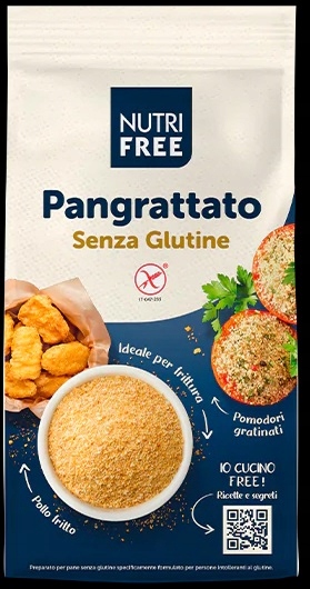 Levně italská bezlepková strouhanka/obalovací směs bez lepku Pangrattato Nutri free 500 g