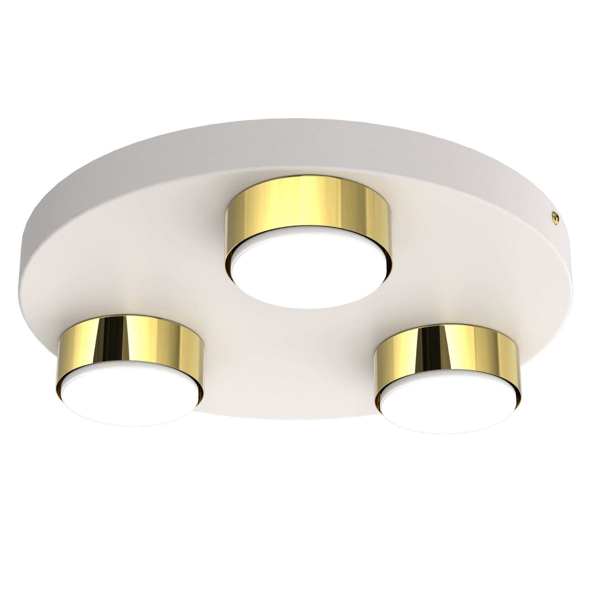 Stropní Svítidlo Stropní Svítidlo Led Loft GX53 Světlý Kašmír Zlatá Ozdobná 3bodová