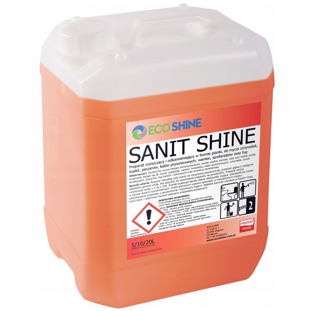 Levně Eco Shine Sanit Shine 5L Pěna Wc A Koupelna