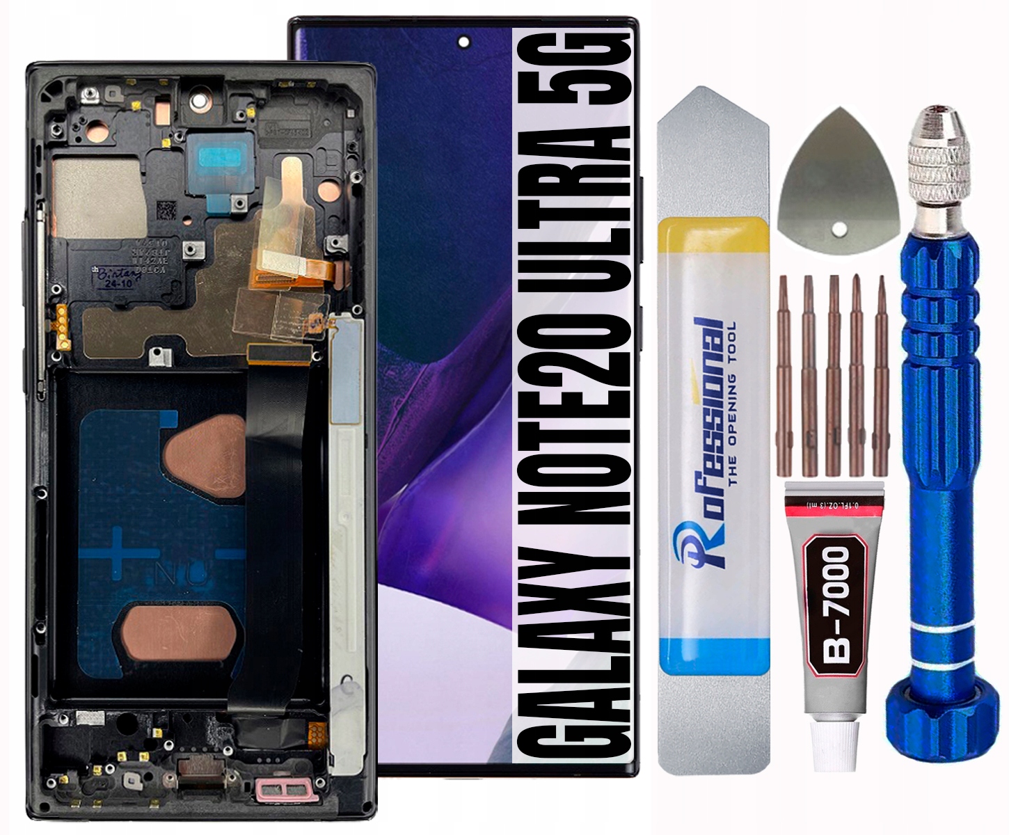 Displej Pro Samsung Galaxy Note 20 Ultra Incell LCD Displej Rámeček