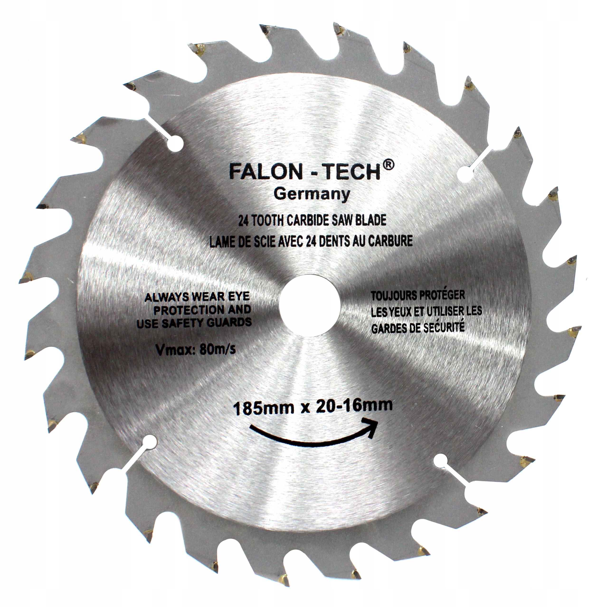 TARCZA DO CIĘCIA DREWNA WIDIA 185 / 20 T24 PRO