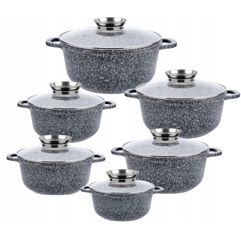 ZESTAW GARNKOW MARMUROWYCH 12 ELEMENTÓW