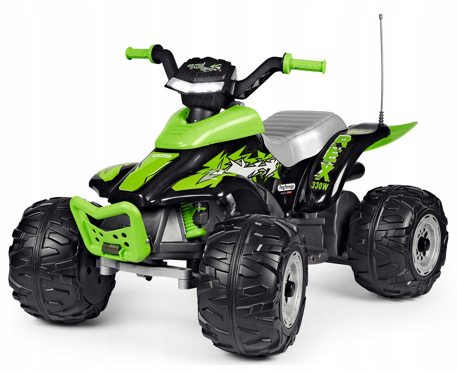 Quad na akumulator Corral T-rex 12V Green Peg Perego
