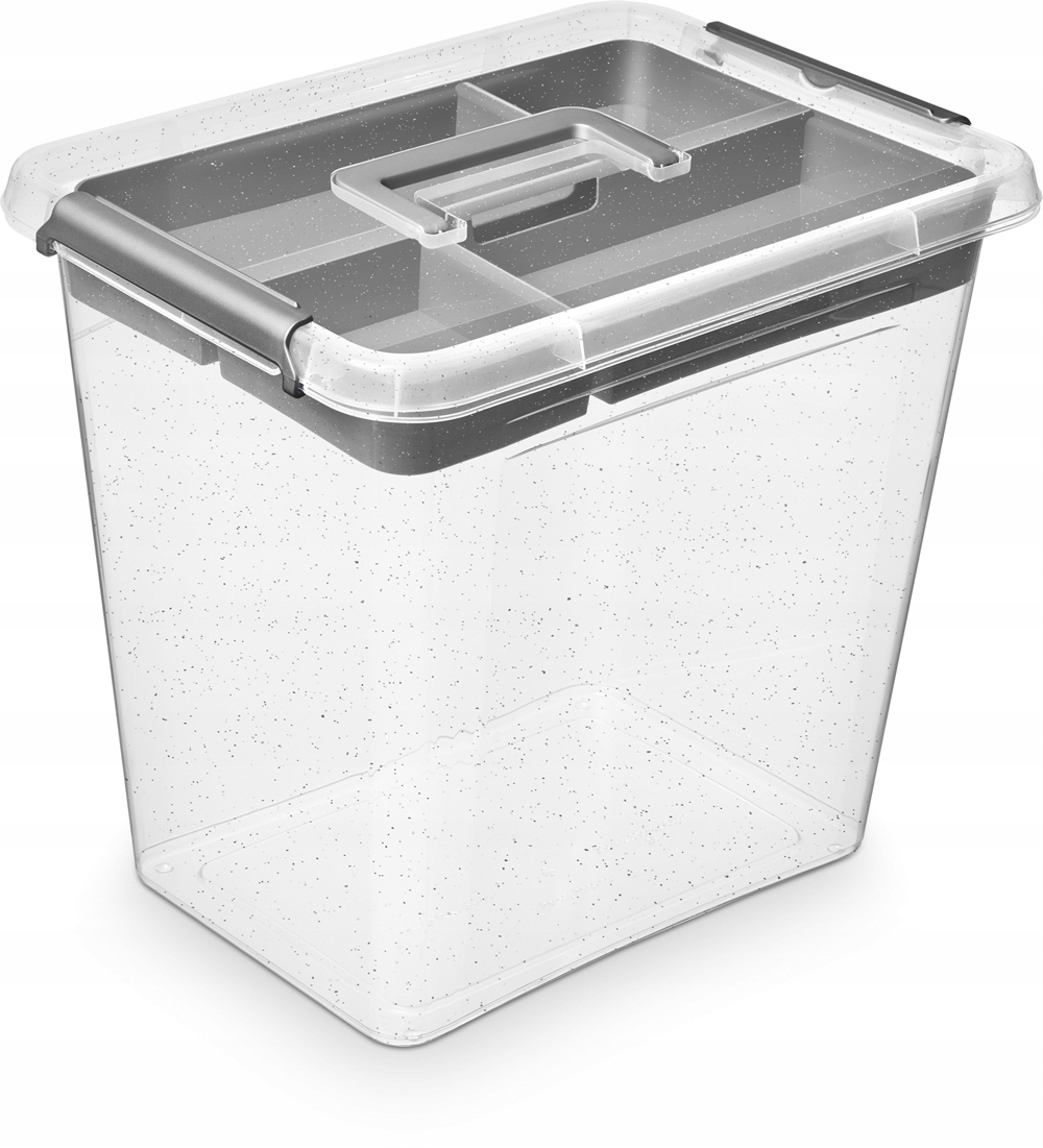 

Pojemnik Antybakteryjny 30l +rączka organizer