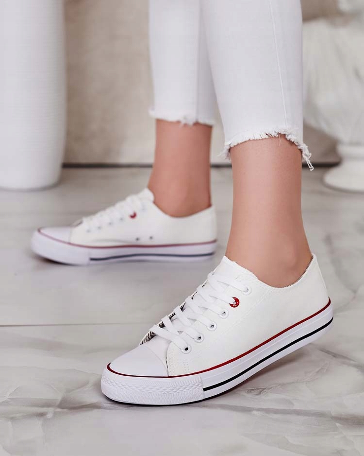 BIAŁE TRAMPKI DAMSKIE MIRRAT 38 Waga produktu z opakowaniem jednostkowym 0.7 kg