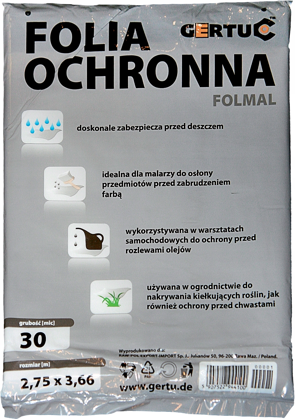 

Folia ochronna malarska mocna i wytrzymała