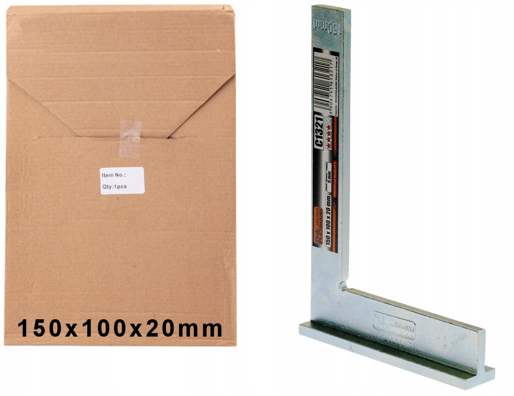 

Kątownik Ślusarski 150x100 C1321 Richmann ze stopk