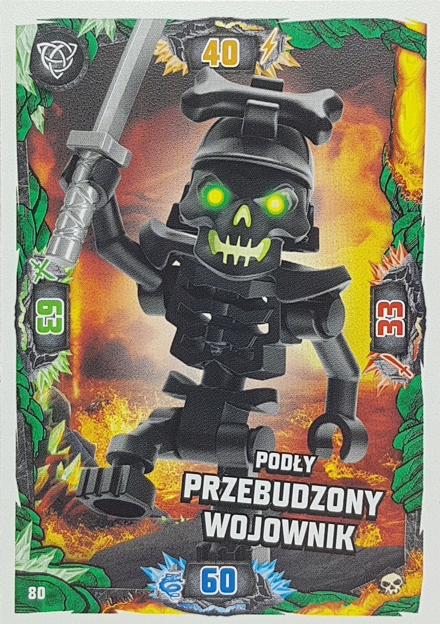 Lego Ninjago Karta Seria 6 nr 080